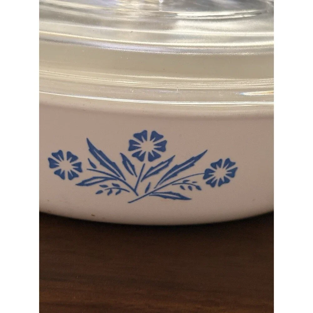 Corning Ware Blue Cornflower Pan stove toppers P 82 B lid pot sauce vintage lot